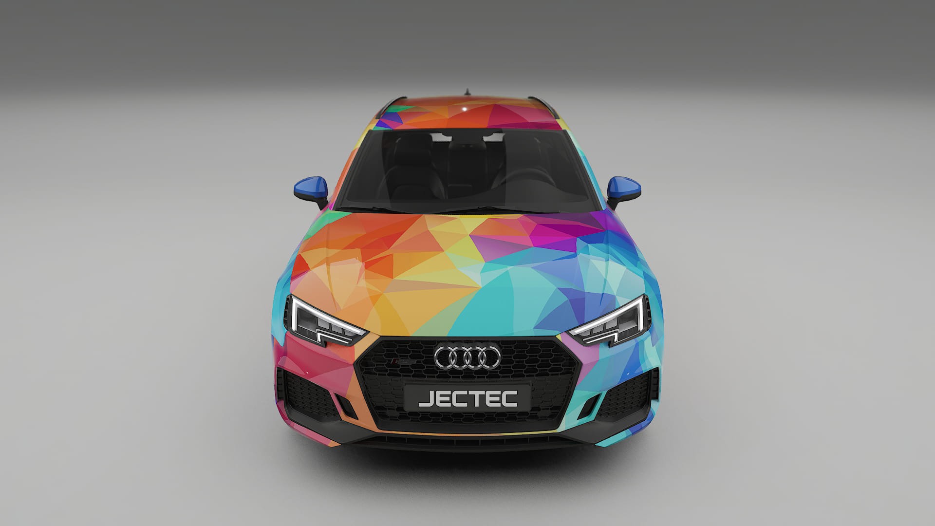 Audi RS4 Avant B9 prefacelift pre-LCI VECTOR VIBE – Design-Wrap PPF-Kit aus bedruckbarer Polyurethanfolie