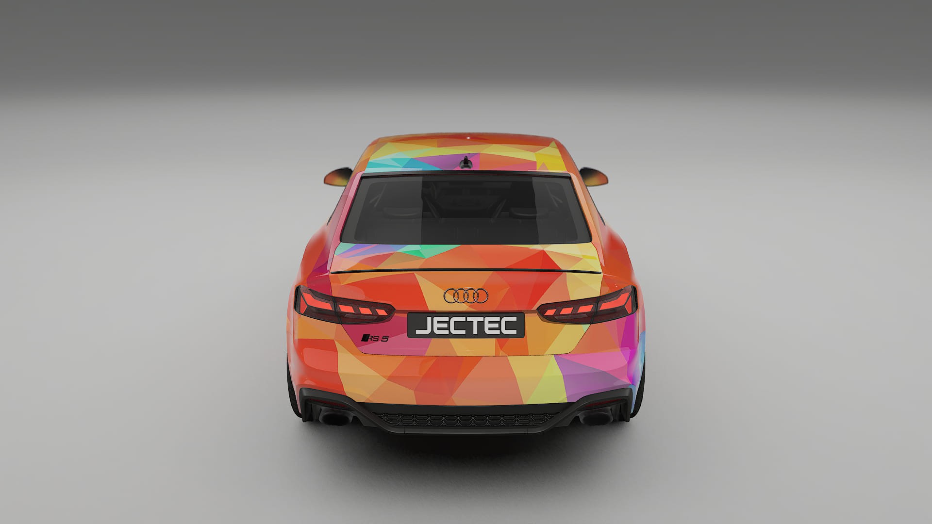 Audi RS5 Coupe B9 facelift pre-LCI VECTOR VIBE – Design-Wrap PPF-Kit aus bedruckbarer Polyurethanfolie