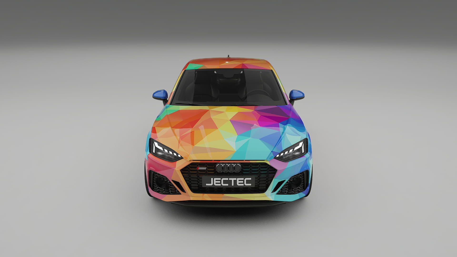 Audi RS5 Coupe B9 facelift pre-LCI VECTOR VIBE – Design-Wrap PPF-Kit aus bedruckbarer Polyurethanfolie