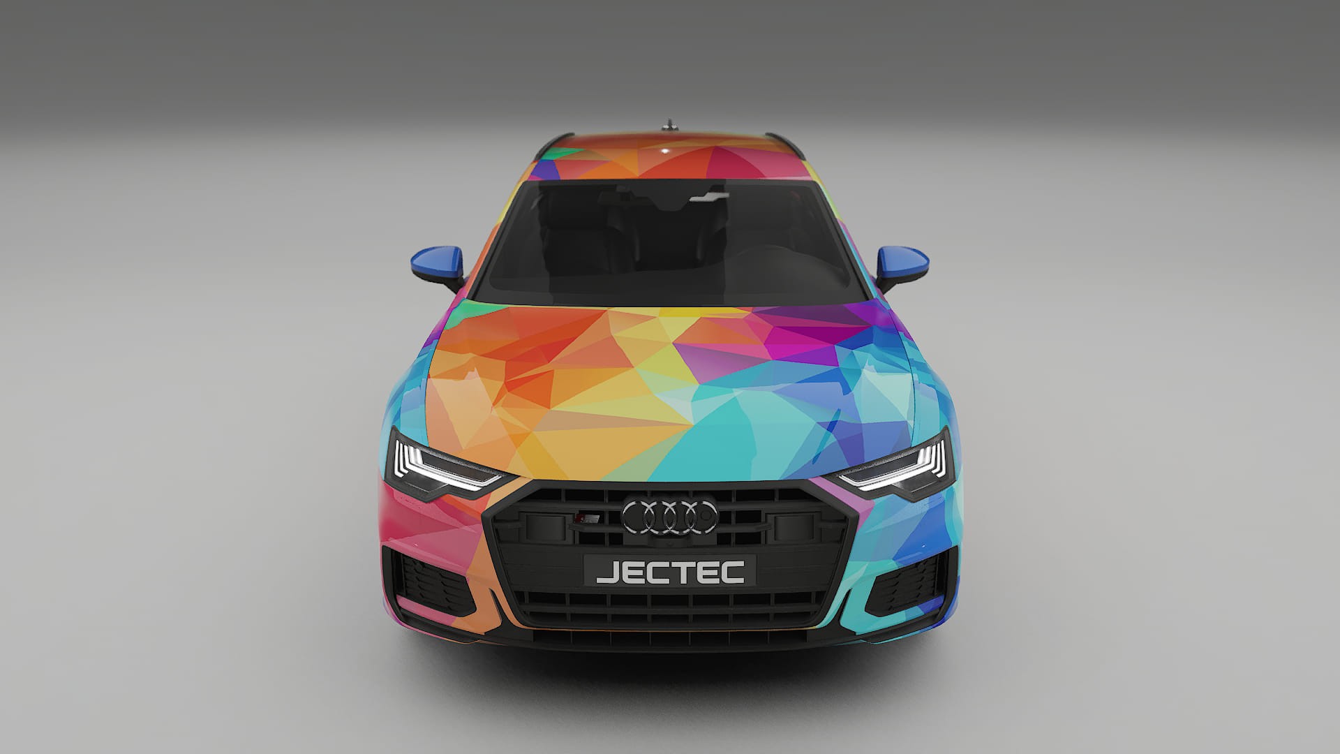 Audi S6 Avant prefacelift pre-LCI C8 VECTOR VIBE – Design-Wrap PPF-Kit aus bedruckbarer Polyurethanfolie