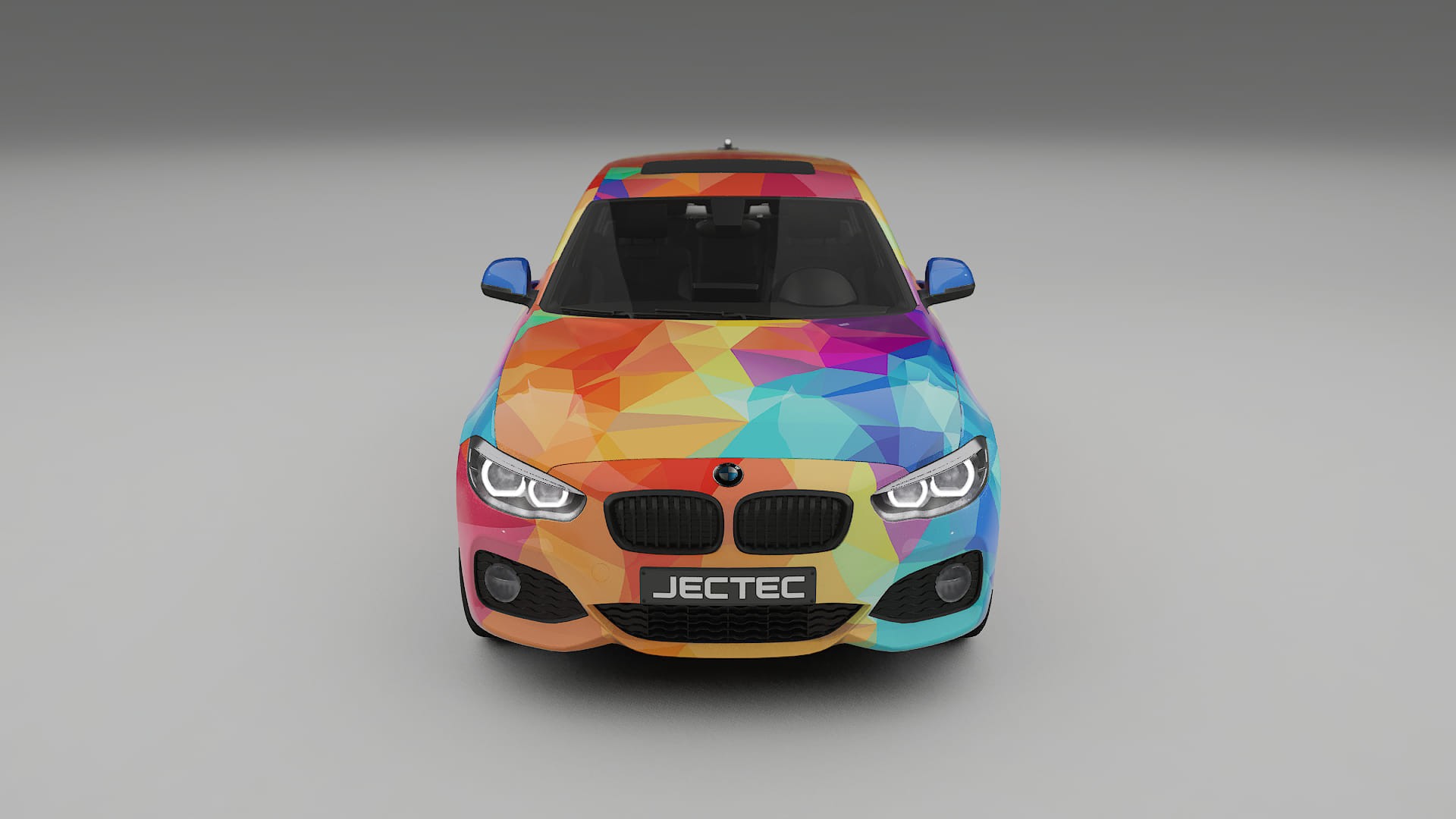 BMW 1 F20 facelift LCI VECTOR VIBE – Design-Wrap PPF-Kit aus bedruckbarer Polyurethanfolie