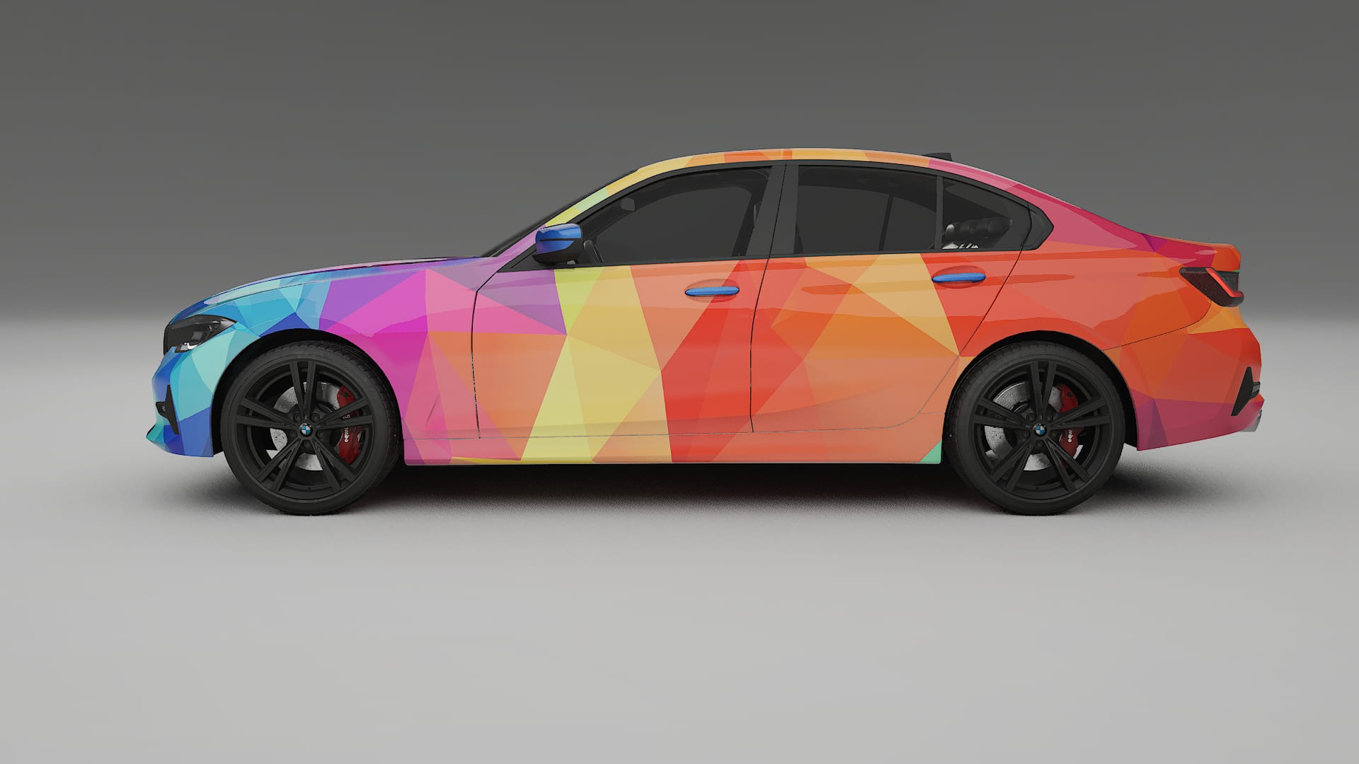 BMW 3 G20 prefacelift pre-LCI VECTOR VIBE – Design-Wrap PPF-Kit aus bedruckbarer Polyurethanfolie