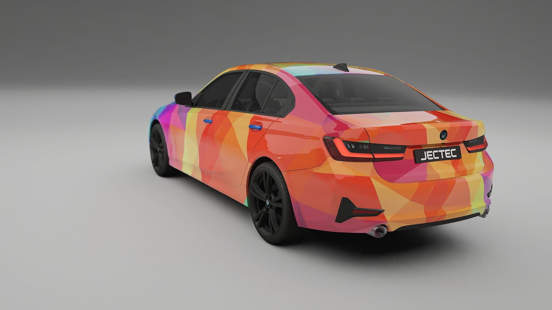 BMW 3 G20 prefacelift pre-LCI VECTOR VIBE – Design-Wrap PPF-Kit aus bedruckbarer Polyurethanfolie