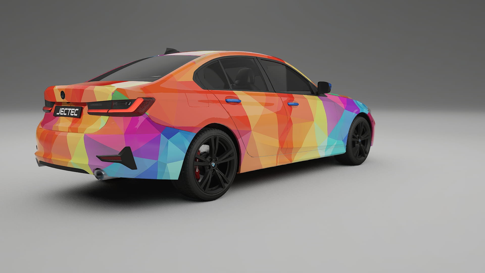 BMW 3 G20 prefacelift pre-LCI VECTOR VIBE – Design-Wrap PPF-Kit aus bedruckbarer Polyurethanfolie