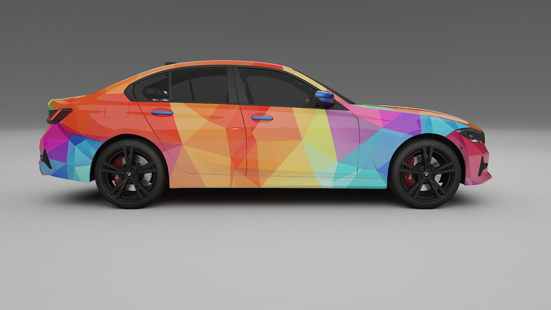 BMW 3 G20 prefacelift pre-LCI VECTOR VIBE – Design-Wrap PPF-Kit aus bedruckbarer Polyurethanfolie