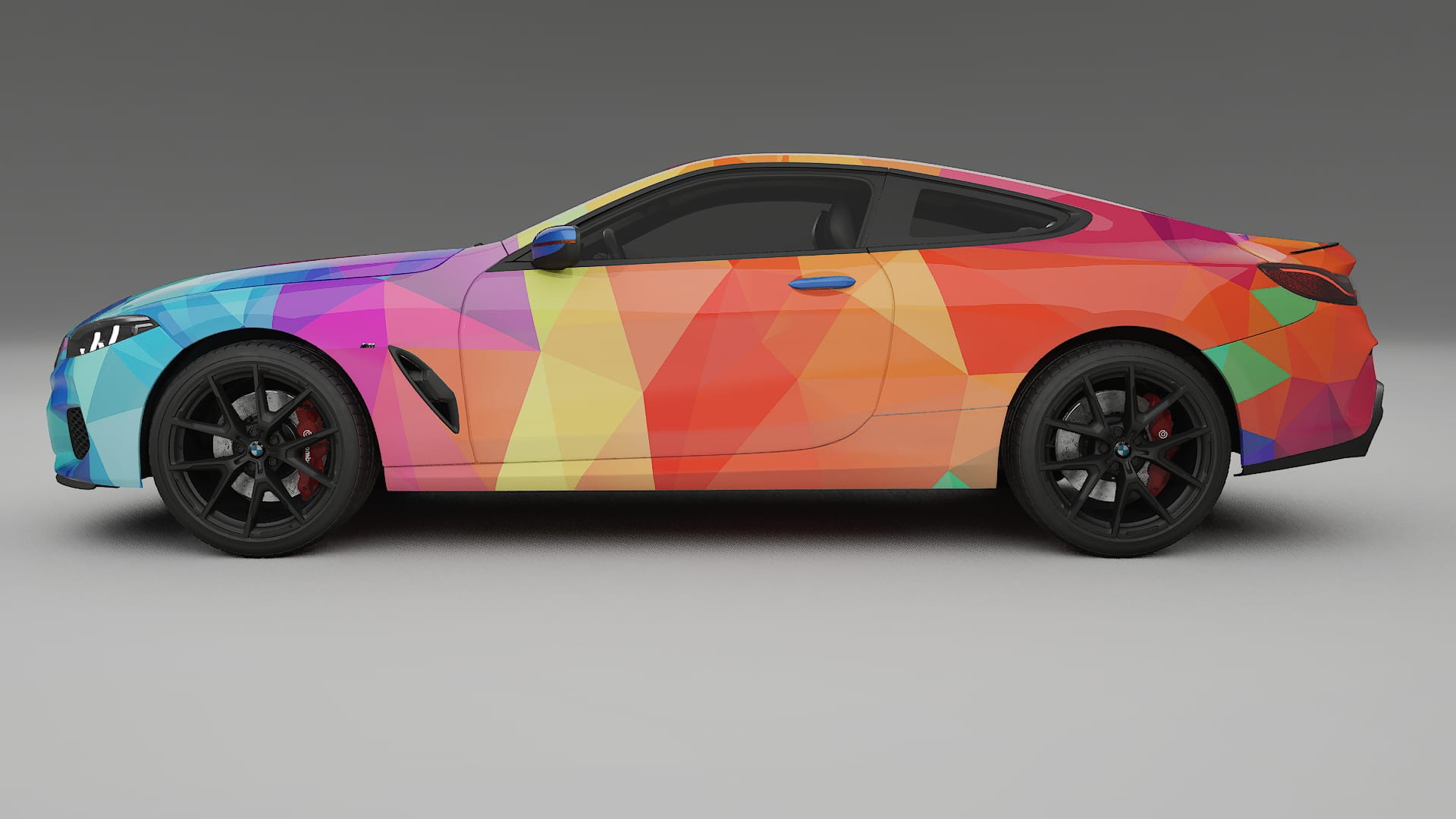 BMW 850 G15 VECTOR VIBE – Design-Wrap PPF-Kit aus bedruckbarer Polyurethanfolie