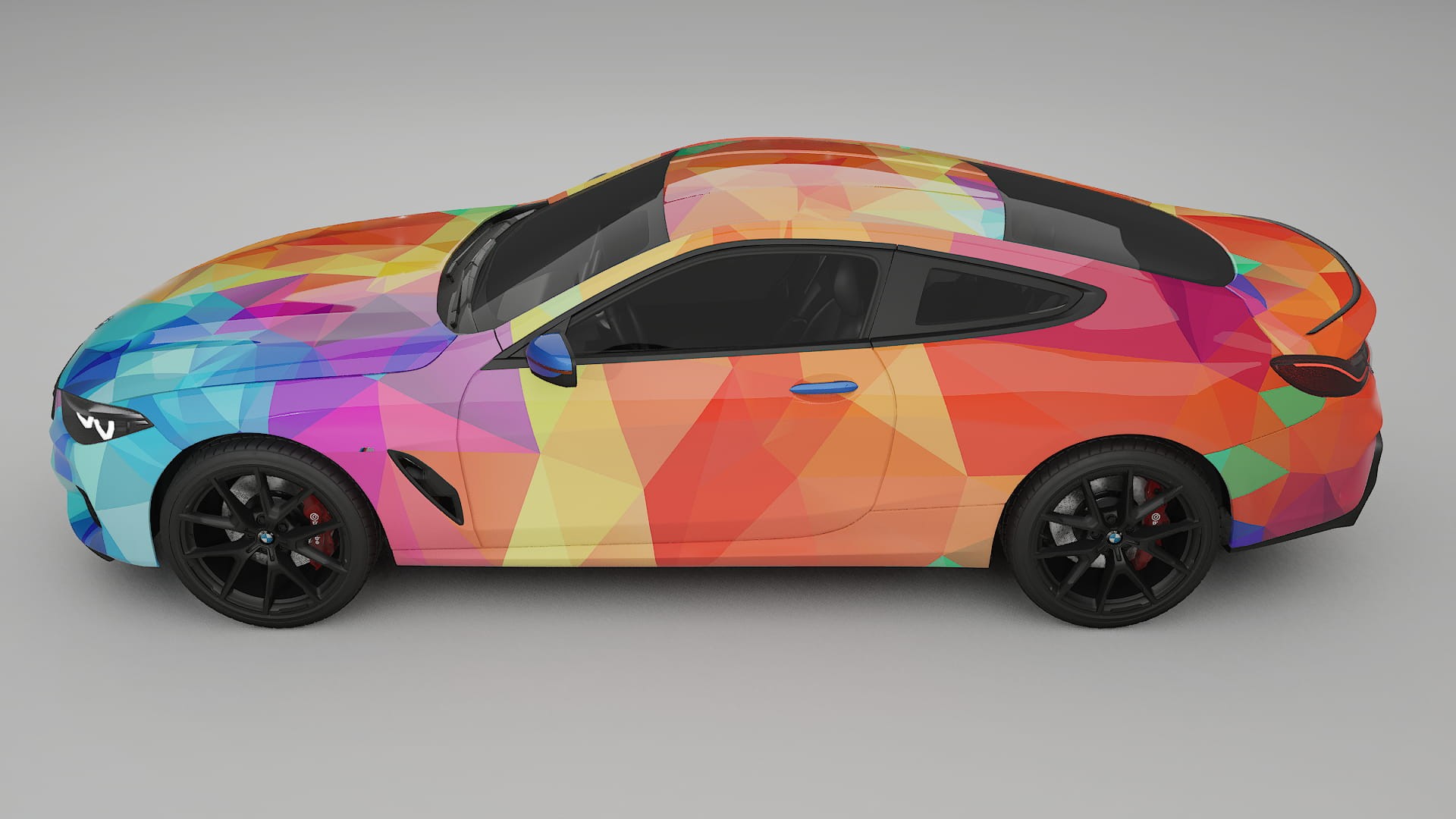 BMW 850 G15 VECTOR VIBE – Design-Wrap PPF-Kit aus bedruckbarer Polyurethanfolie