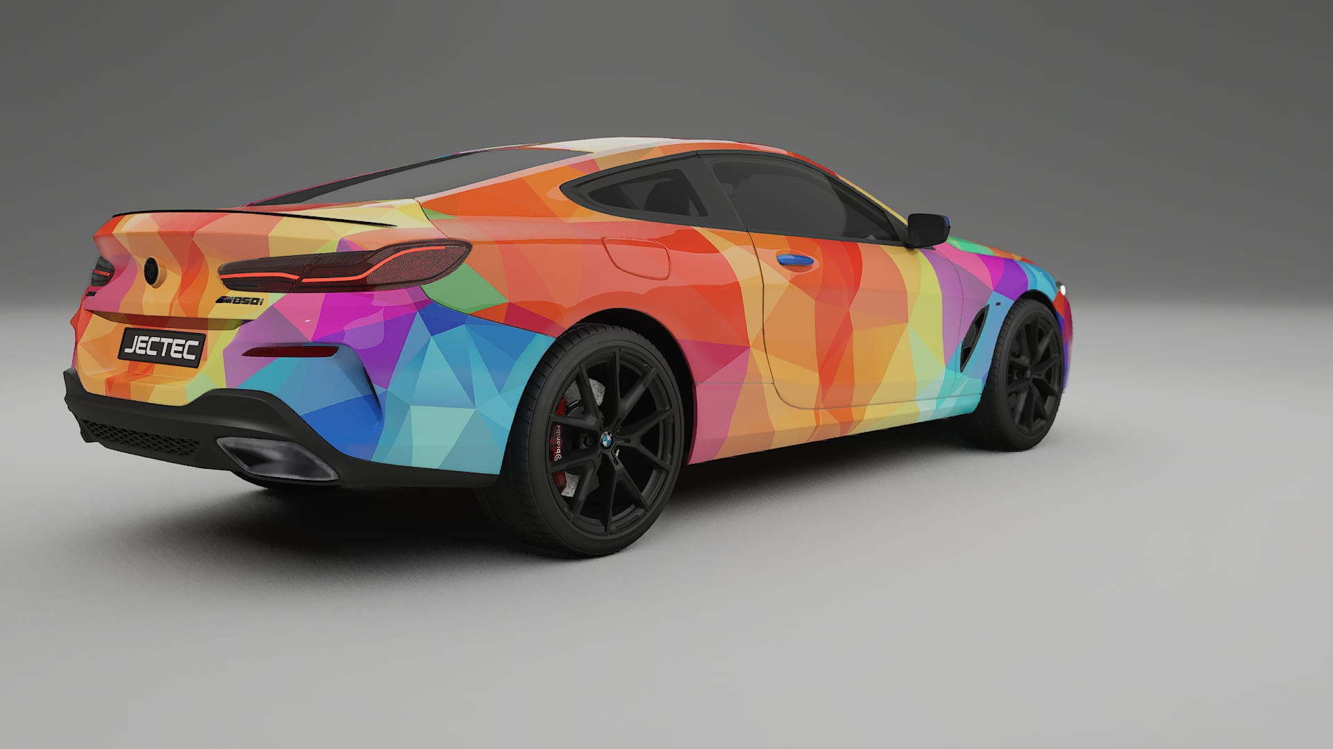 BMW 850 G15 VECTOR VIBE – Design-Wrap PPF-Kit aus bedruckbarer Polyurethanfolie