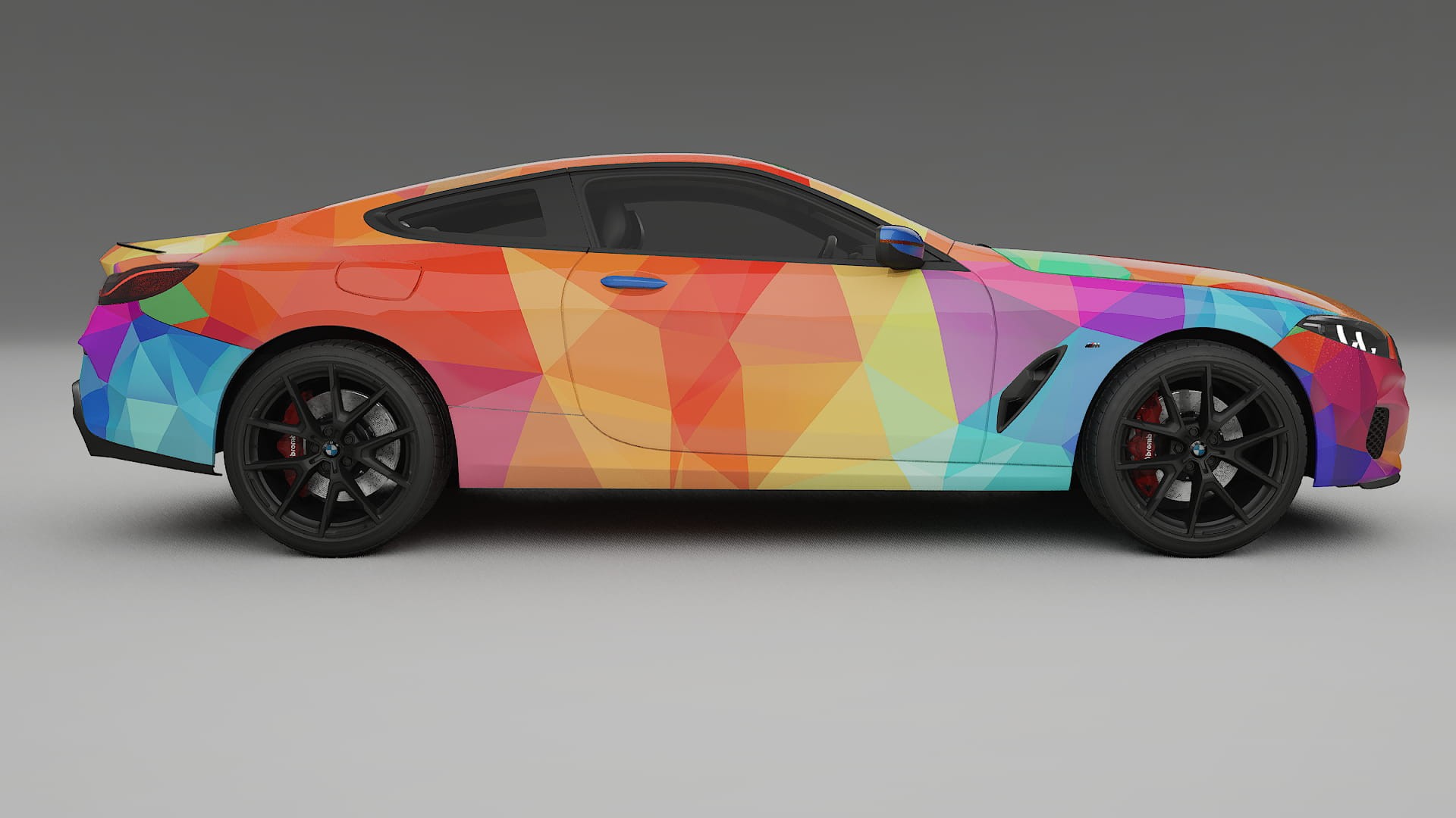BMW 850 G15 VECTOR VIBE – Design-Wrap PPF-Kit aus bedruckbarer Polyurethanfolie