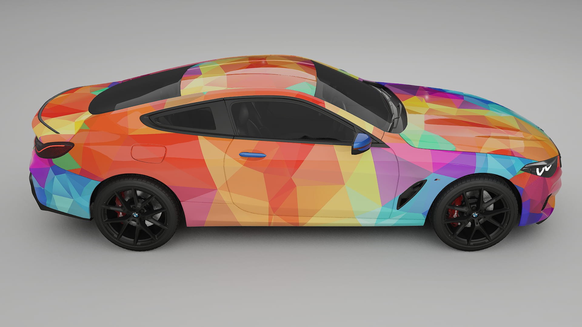 BMW 850 G15 VECTOR VIBE – Design-Wrap PPF-Kit aus bedruckbarer Polyurethanfolie