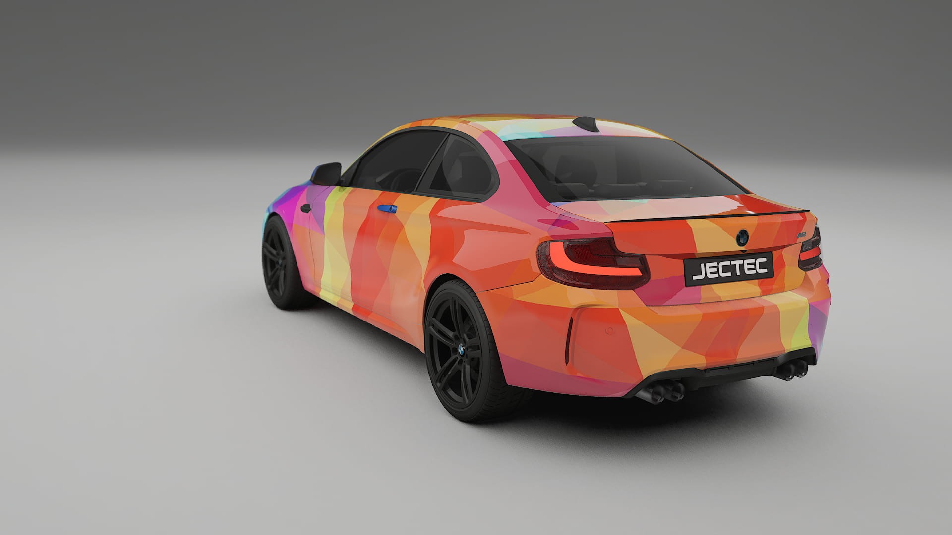 BMW M2 F87 facelift LCI VECTOR VIBE – Design-Wrap PPF-Kit aus bedruckbarer Polyurethanfolie