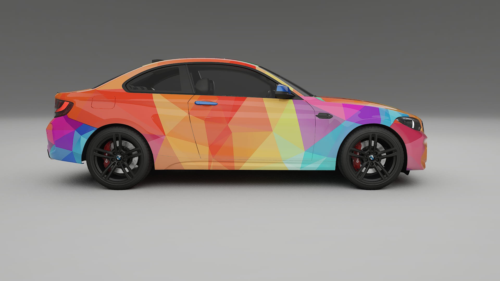 BMW M2 F87 facelift LCI VECTOR VIBE – Design-Wrap PPF-Kit aus bedruckbarer Polyurethanfolie