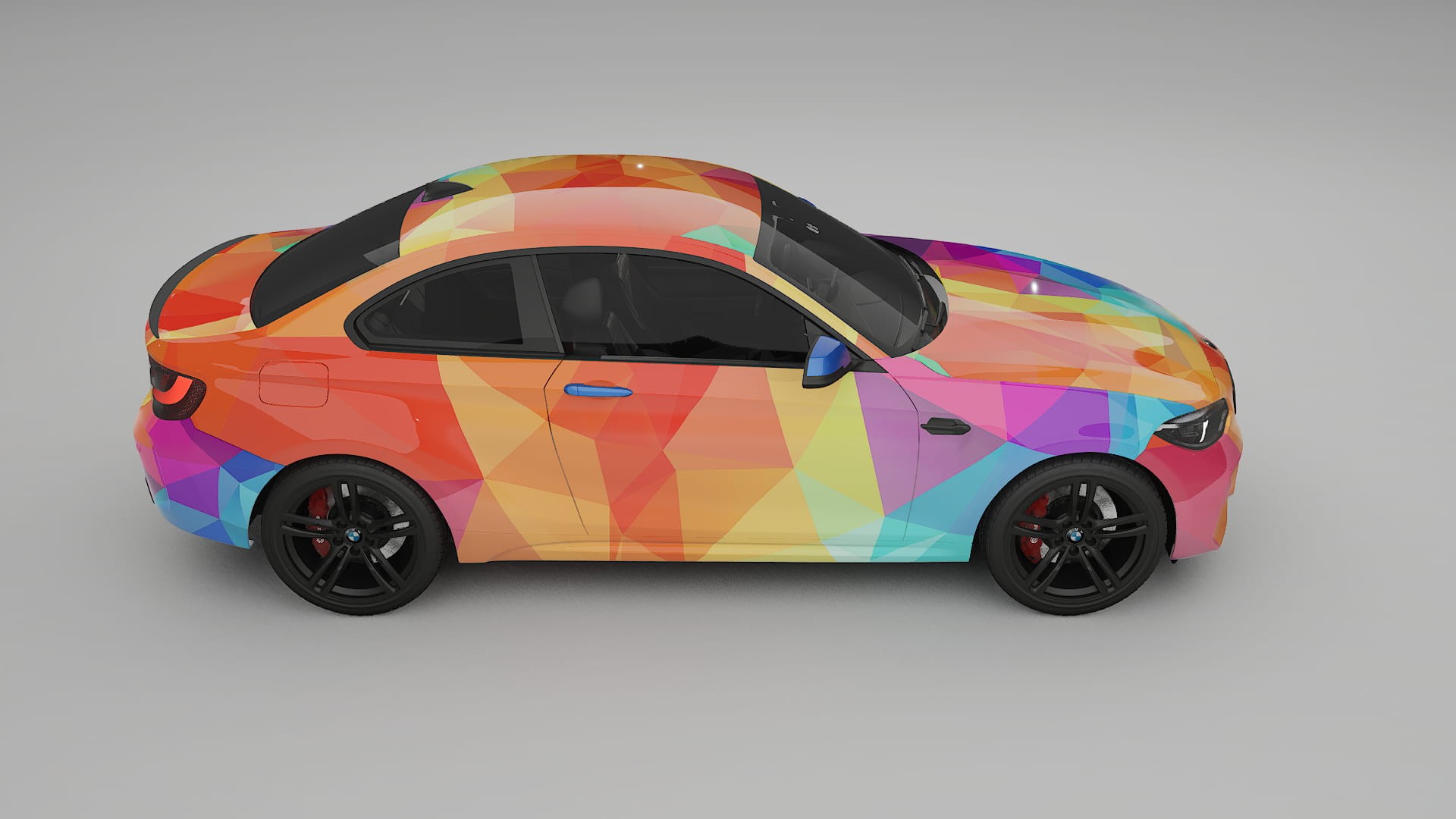 BMW M2 F87 facelift LCI VECTOR VIBE – Design-Wrap PPF-Kit aus bedruckbarer Polyurethanfolie