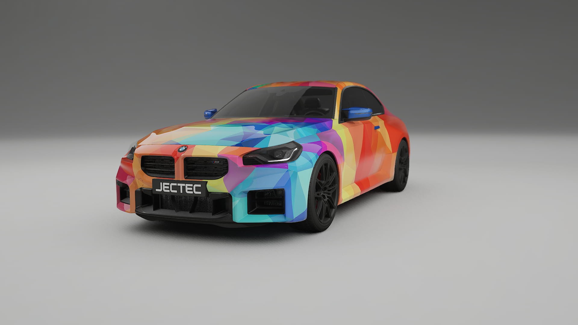 BMW M2 G87 VECTOR VIBE – Design-Wrap PPF-Kit aus bedruckbarer Polyurethanfolie