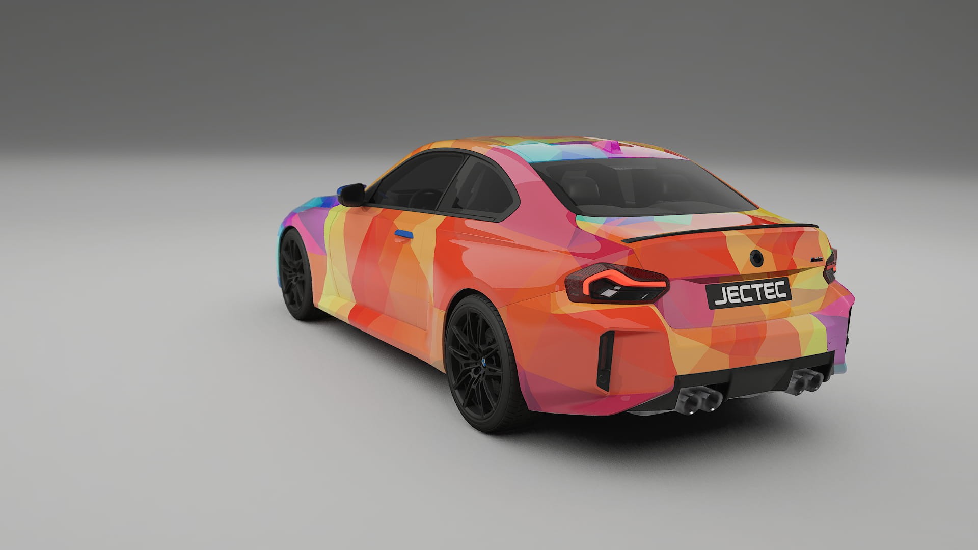 BMW M2 G87 VECTOR VIBE – Design-Wrap PPF-Kit aus bedruckbarer Polyurethanfolie