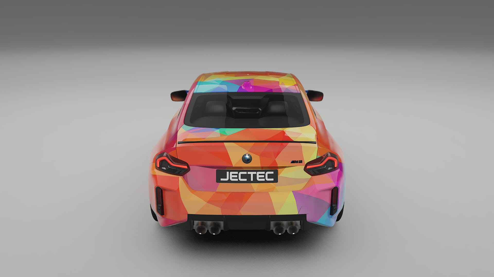 BMW M2 G87 VECTOR VIBE – Design-Wrap PPF-Kit aus bedruckbarer Polyurethanfolie