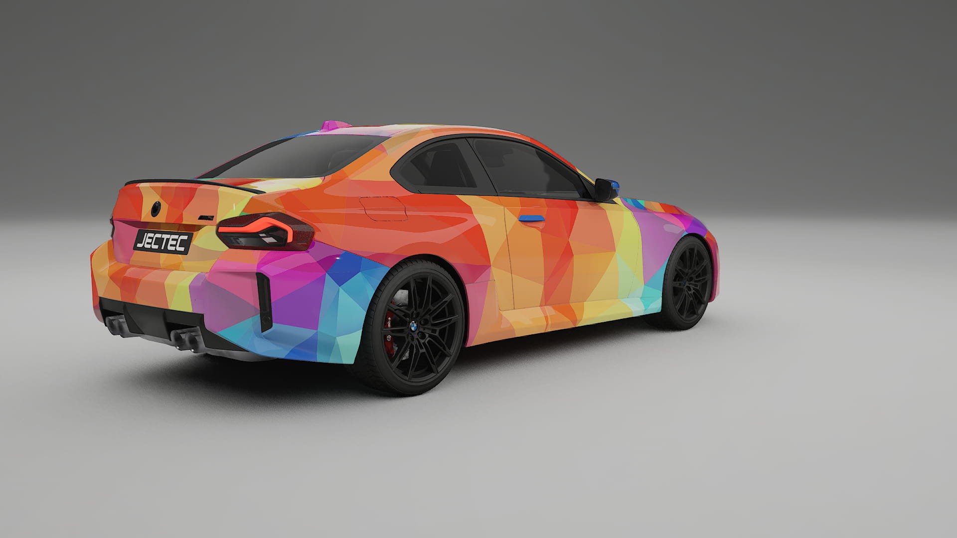 BMW M2 G87 VECTOR VIBE – Design-Wrap PPF-Kit aus bedruckbarer Polyurethanfolie
