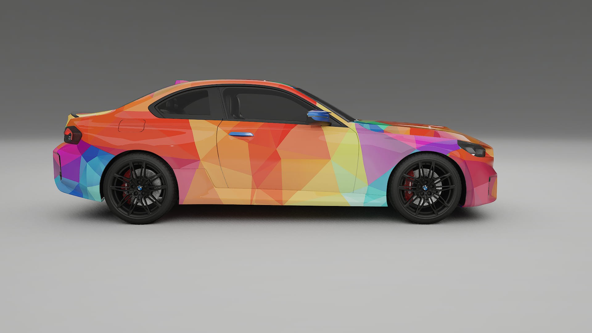 BMW M2 G87 VECTOR VIBE – Design-Wrap PPF-Kit aus bedruckbarer Polyurethanfolie