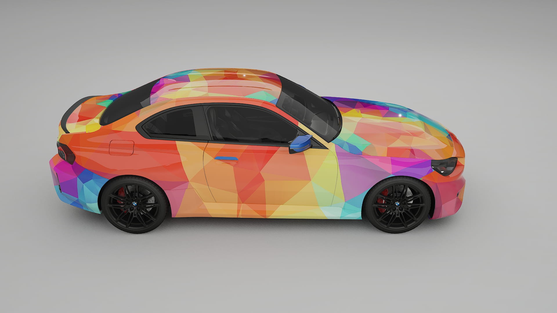 BMW M2 G87 VECTOR VIBE – Design-Wrap PPF-Kit aus bedruckbarer Polyurethanfolie