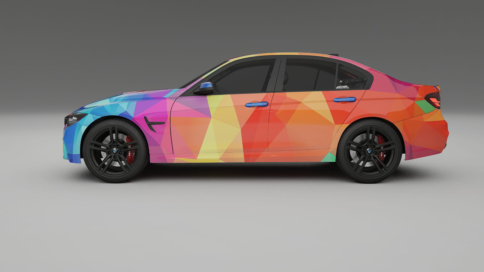 BMW M3 F80 VECTOR VIBE – Design-Wrap PPF-Kit aus bedruckbarer Polyurethanfolie