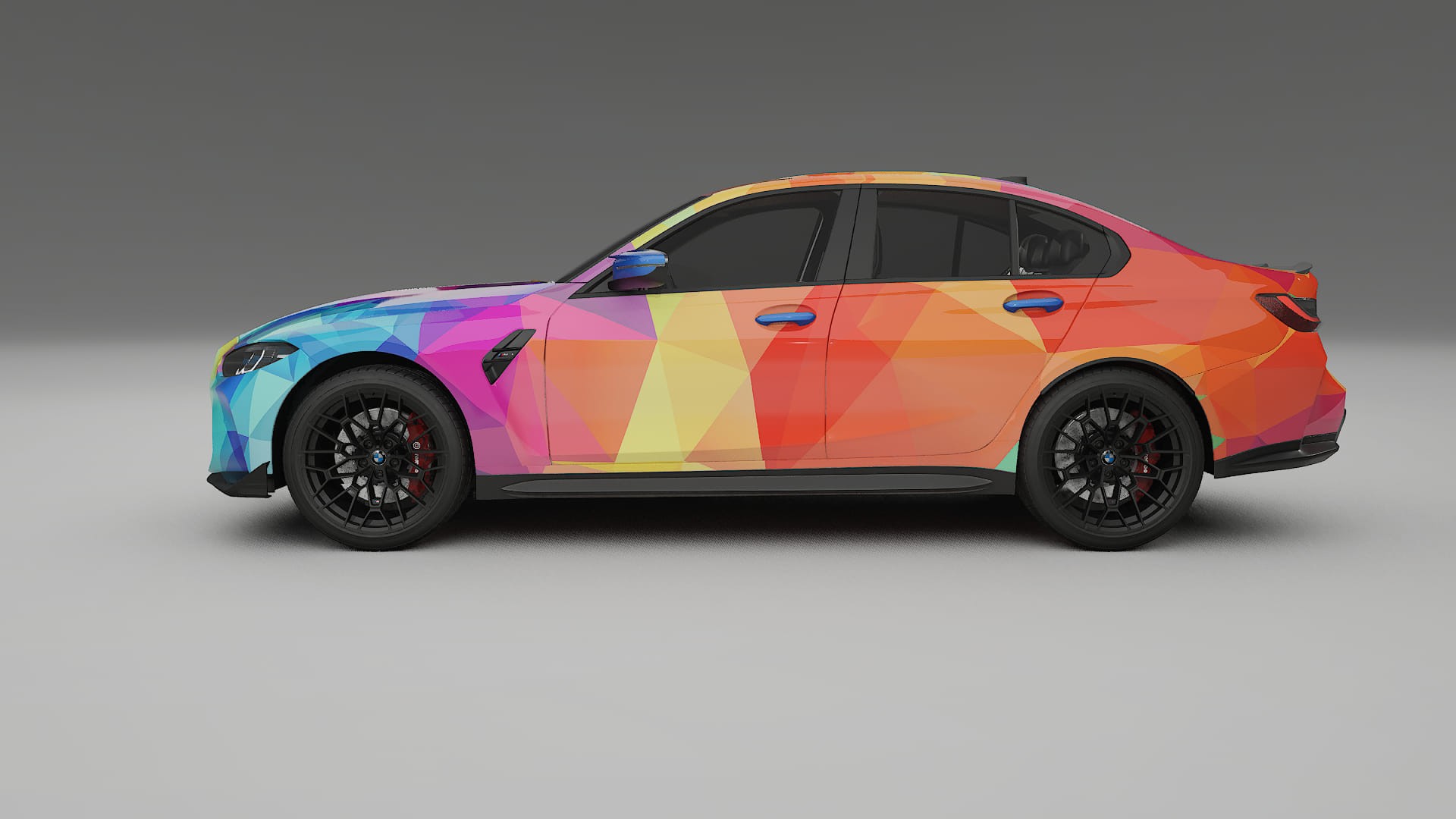 BMW M3 G80 Competition CS VECTOR VIBE – Design-Wrap PPF-Kit aus bedruckbarer Polyurethanfolie