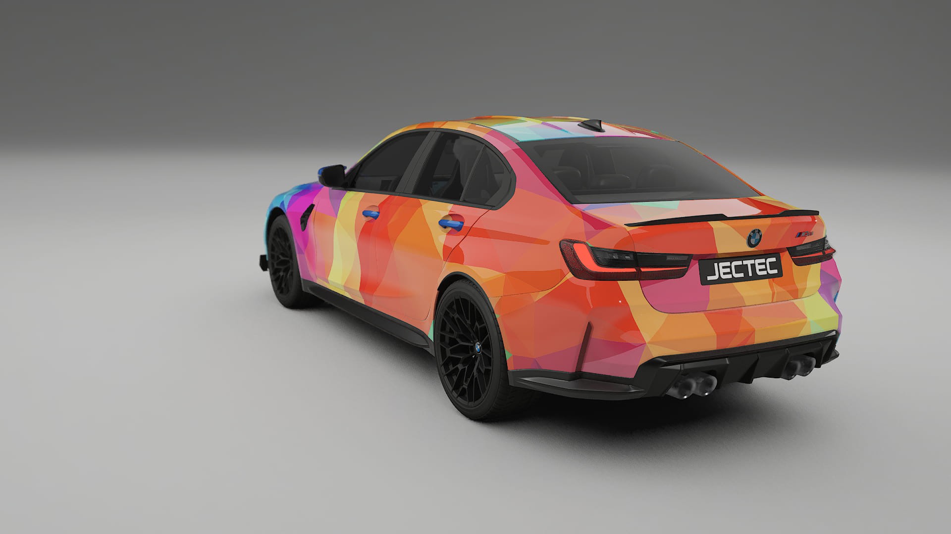 BMW M3 G80 Competition CS VECTOR VIBE – Design-Wrap PPF-Kit aus bedruckbarer Polyurethanfolie
