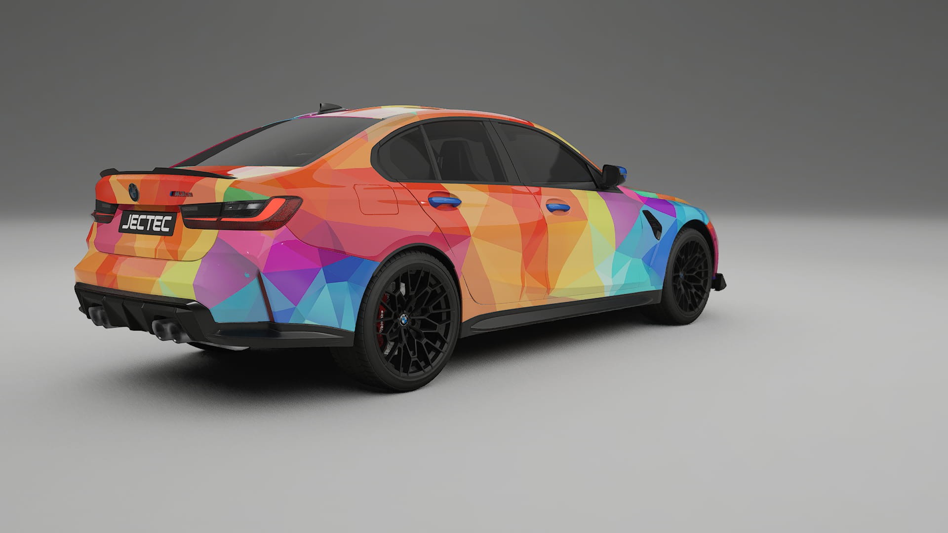 BMW M3 G80 Competition CS VECTOR VIBE – Design-Wrap PPF-Kit aus bedruckbarer Polyurethanfolie