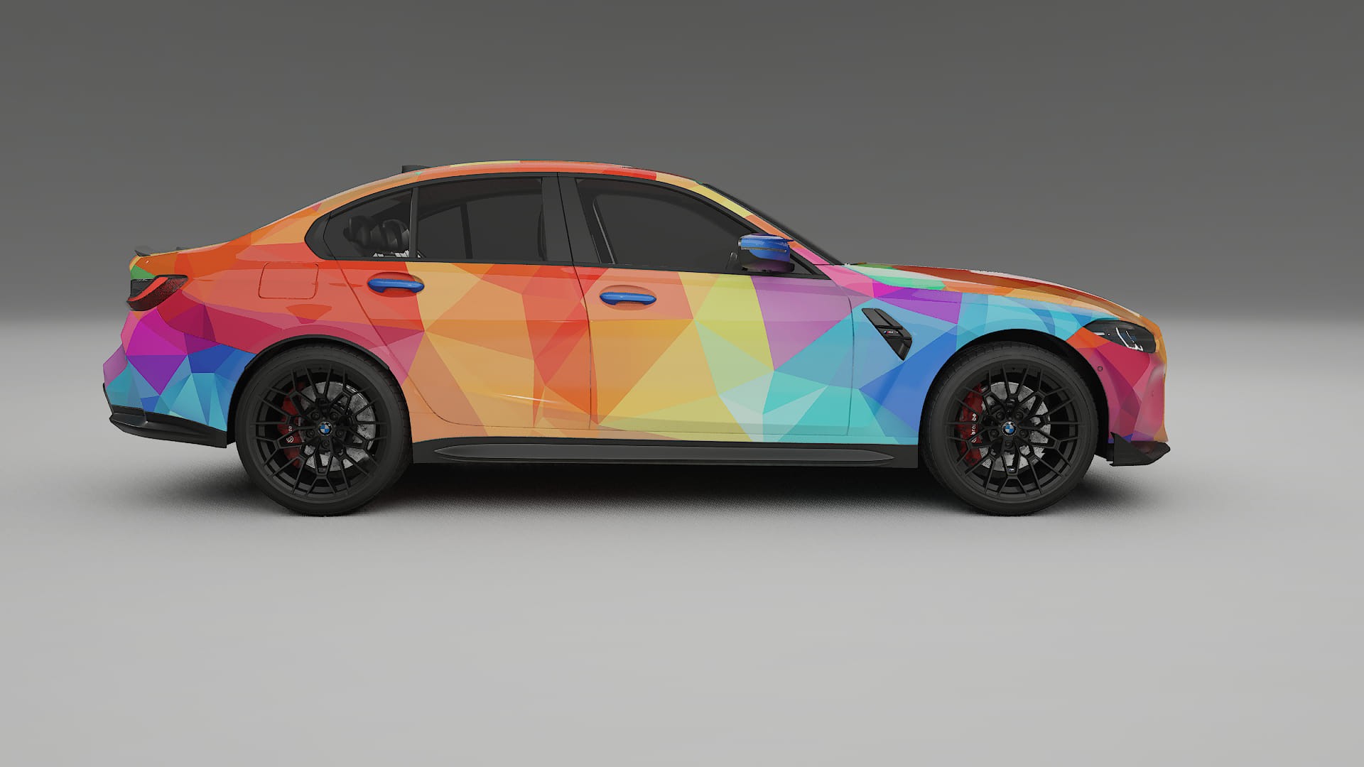 BMW M3 G80 Competition CS VECTOR VIBE – Design-Wrap PPF-Kit aus bedruckbarer Polyurethanfolie