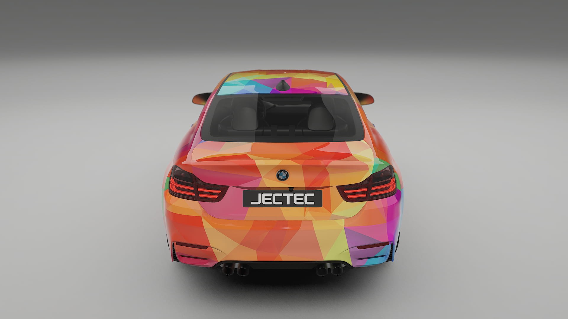 BMW M4 F82 VECTOR VIBE – Design-Wrap PPF-Kit aus bedruckbarer Polyurethanfolie