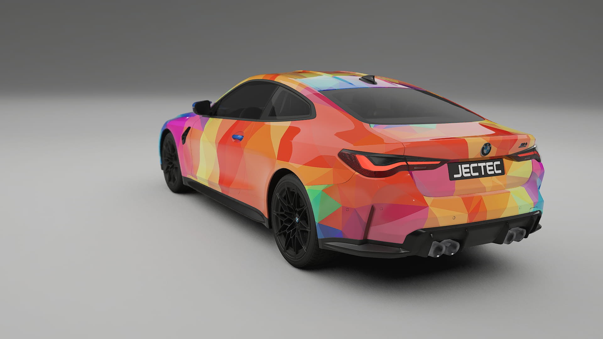 BMW M4 G82 VECTOR VIBE – Design-Wrap PPF-Kit aus bedruckbarer Polyurethanfolie