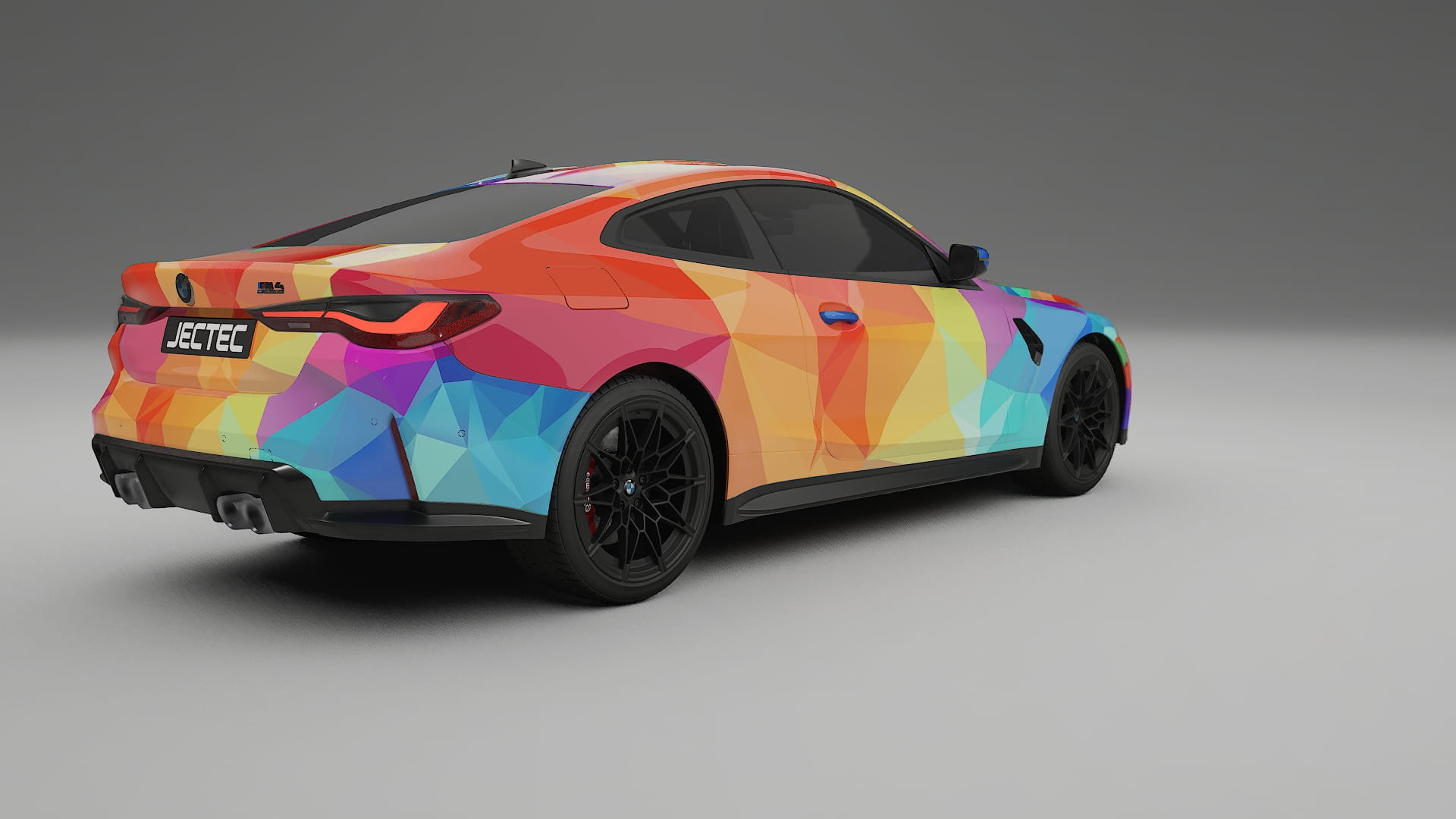 BMW M4 G82 VECTOR VIBE – Design-Wrap PPF-Kit aus bedruckbarer Polyurethanfolie