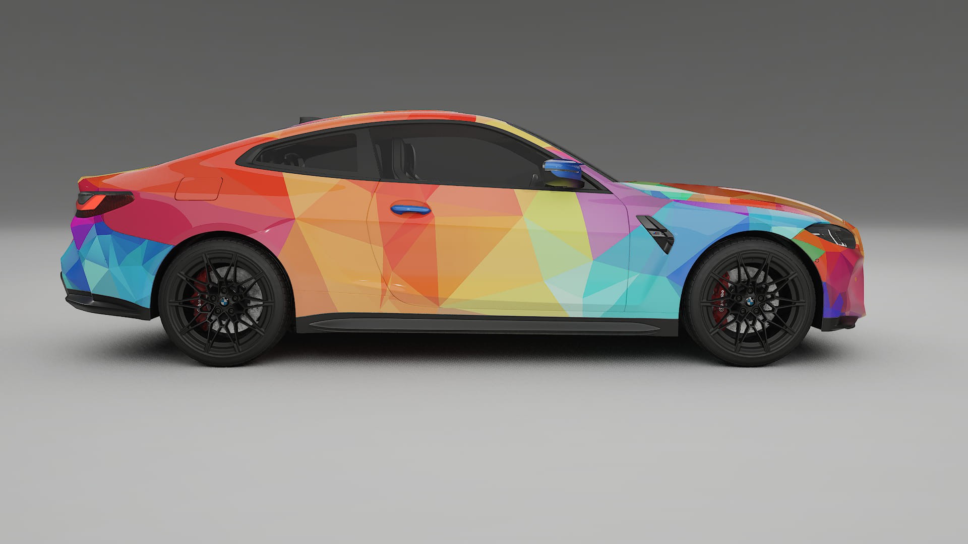 BMW M4 G82 VECTOR VIBE – Design-Wrap PPF-Kit aus bedruckbarer Polyurethanfolie