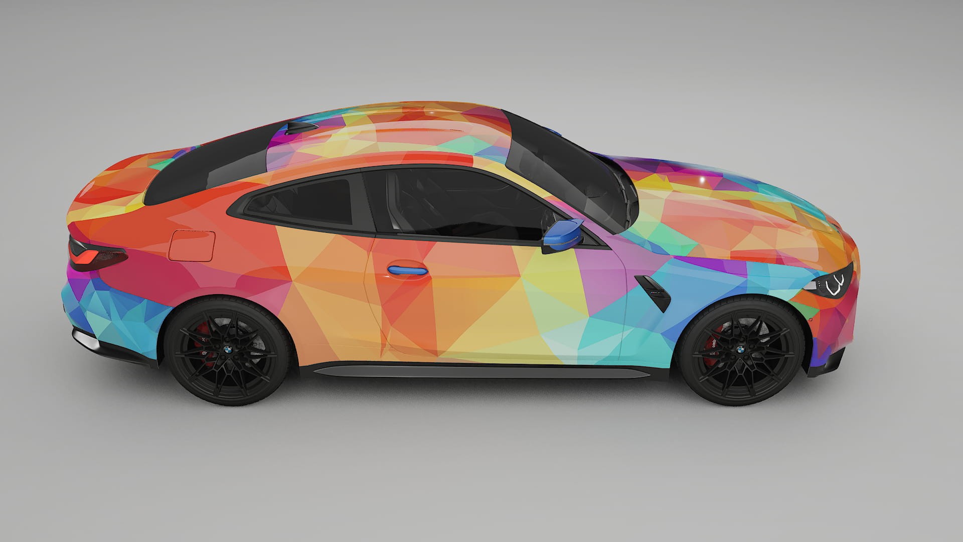 BMW M4 G82 VECTOR VIBE – Design-Wrap PPF-Kit aus bedruckbarer Polyurethanfolie