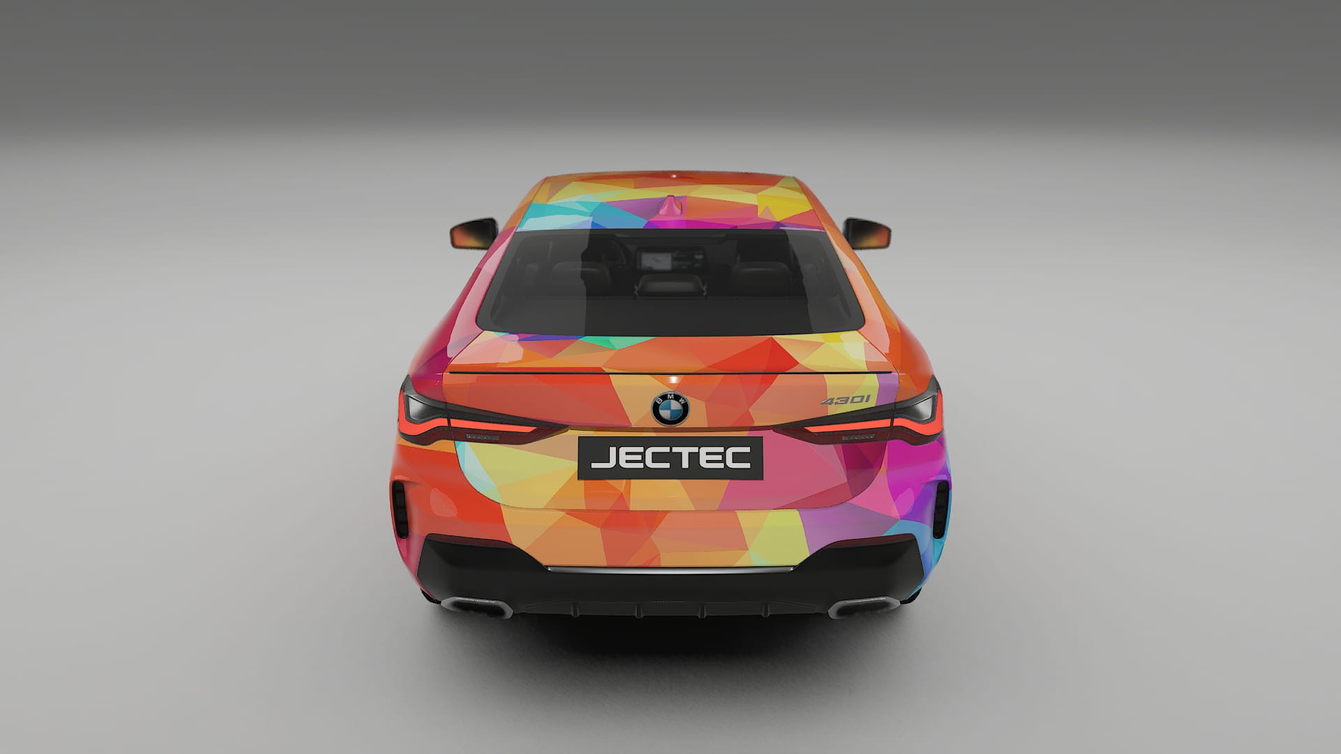 BMW M440i G26 VECTOR VIBE – Design-Wrap PPF-Kit aus bedruckbarer Polyurethanfolie