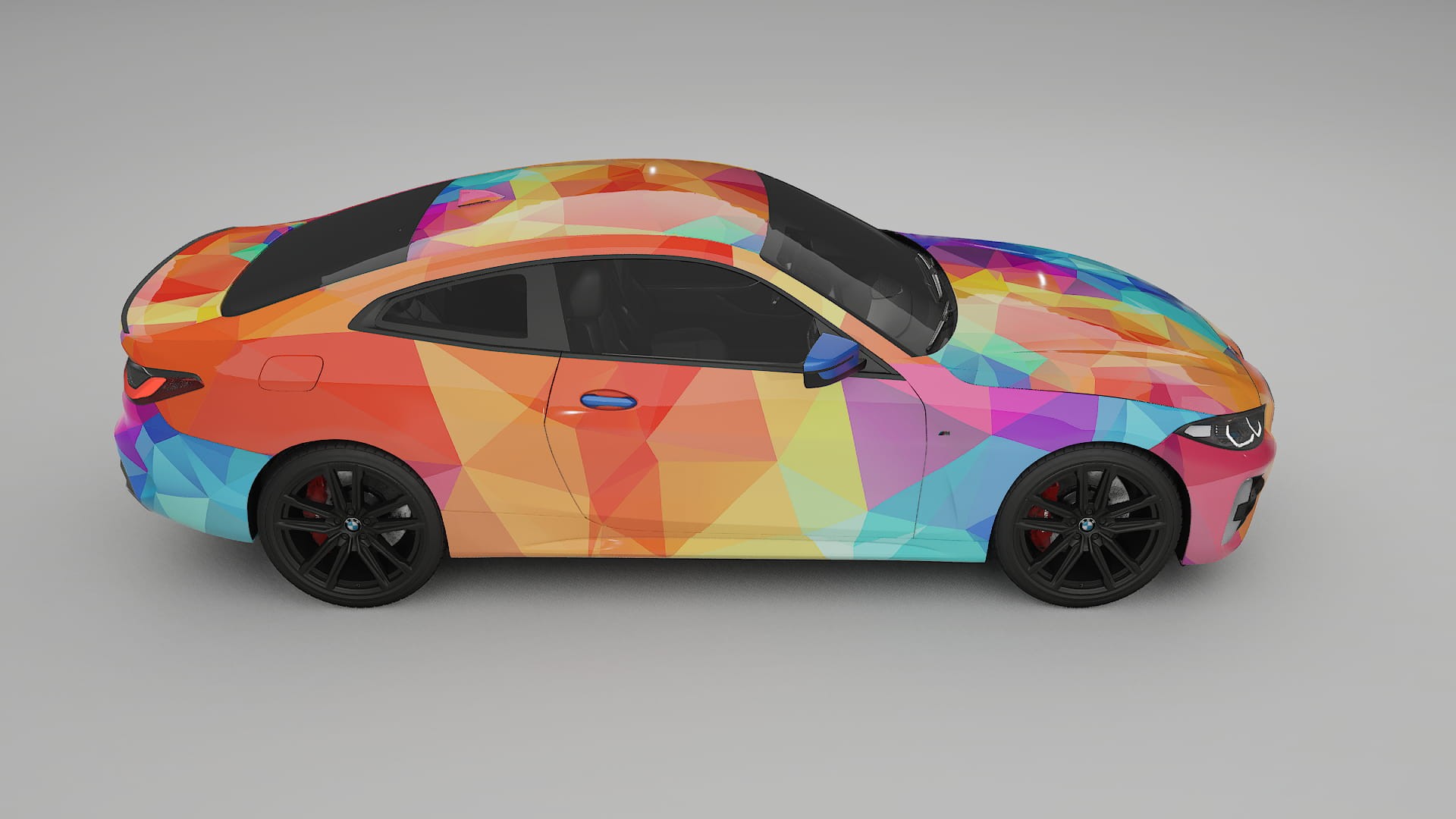 BMW M440i G26 VECTOR VIBE – Design-Wrap PPF-Kit aus bedruckbarer Polyurethanfolie