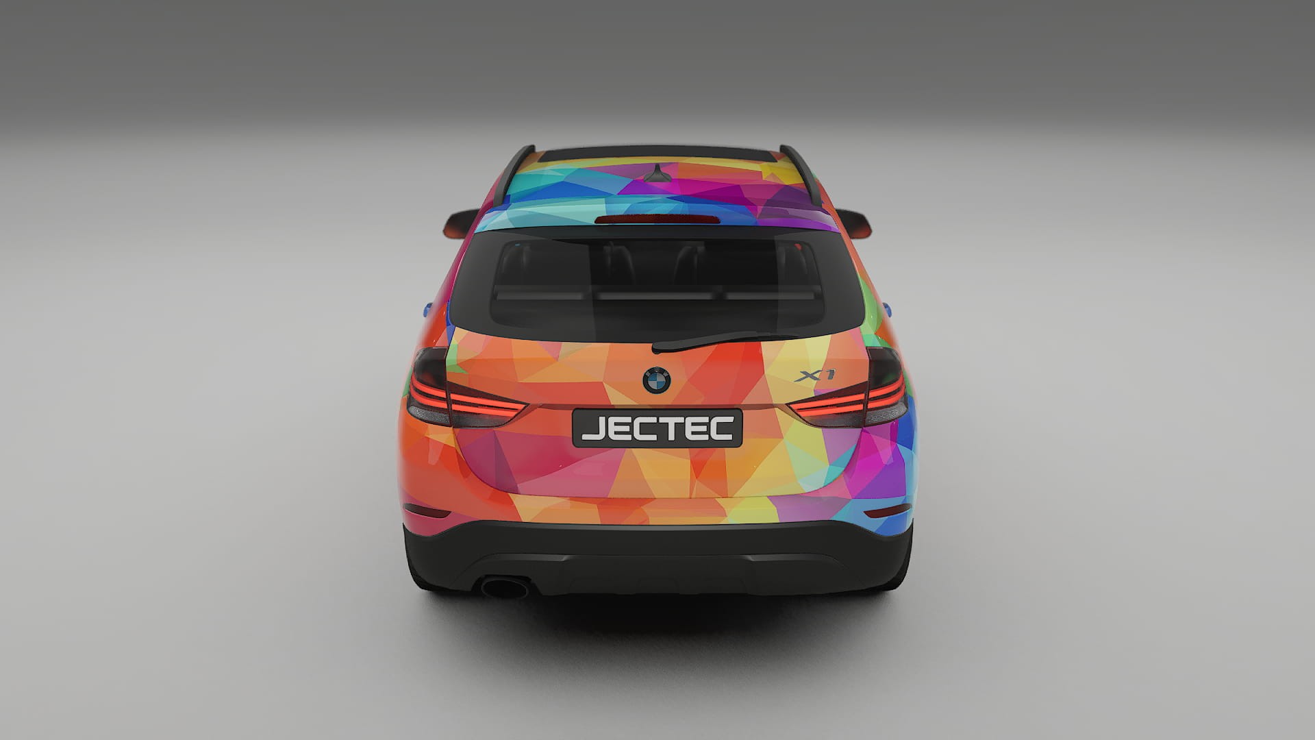 BMW X1 E84 VECTOR VIBE – Design-Wrap PPF-Kit aus bedruckbarer Polyurethanfolie