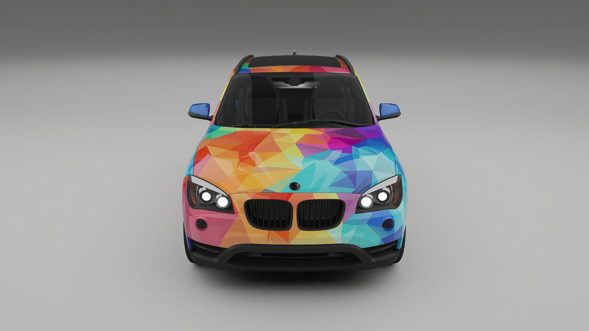 BMW X1 E84 VECTOR VIBE – Design-Wrap PPF-Kit aus bedruckbarer Polyurethanfolie