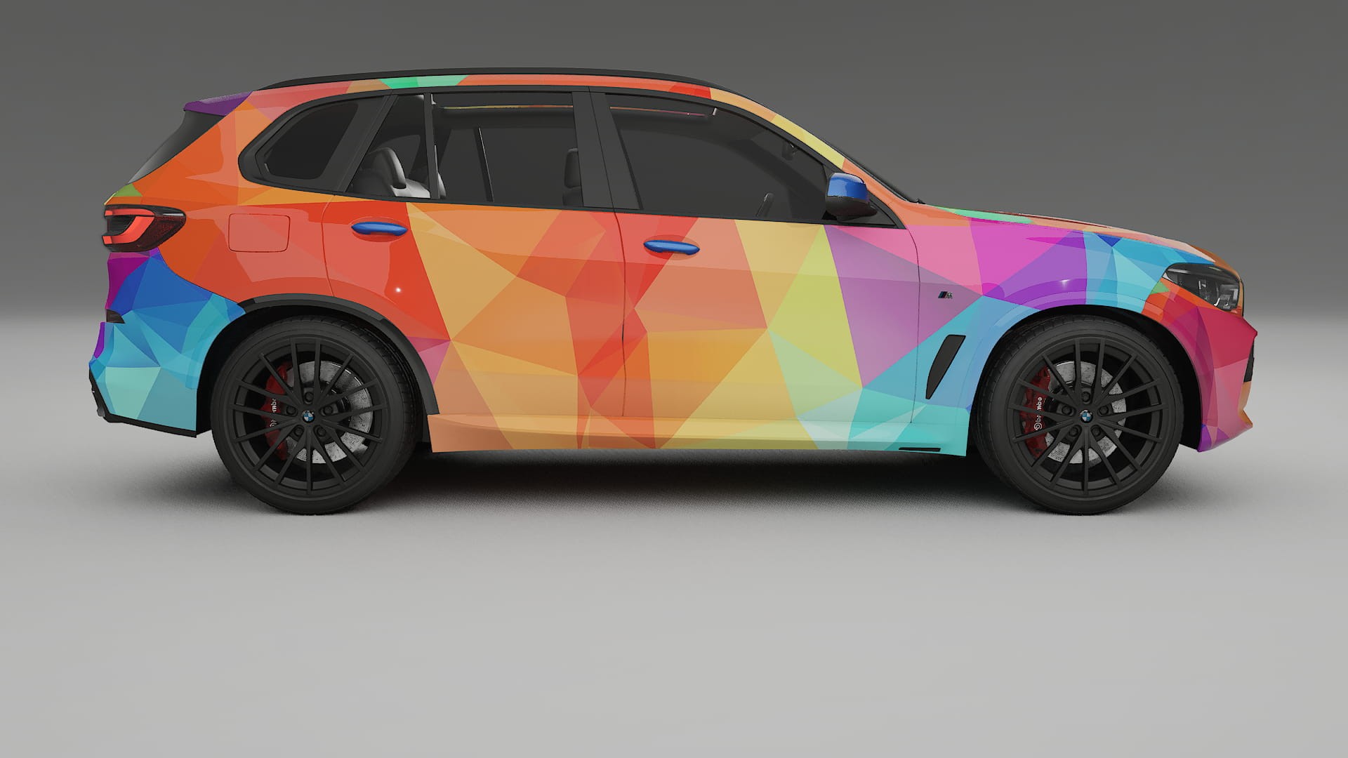 BMW X5 G05 M-Sport VECTOR VIBE – Design-Wrap PPF-Kit aus bedruckbarer Polyurethanfolie
