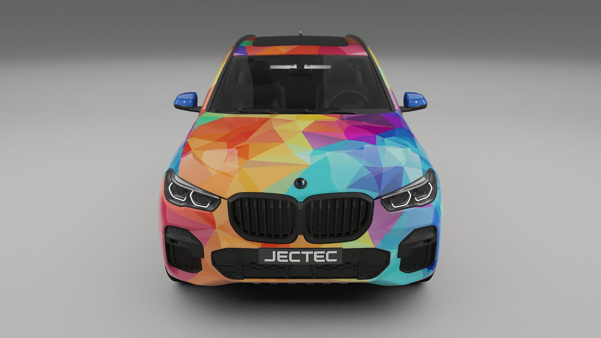 BMW X5 G05 M-Sport VECTOR VIBE – Design-Wrap PPF-Kit aus bedruckbarer Polyurethanfolie