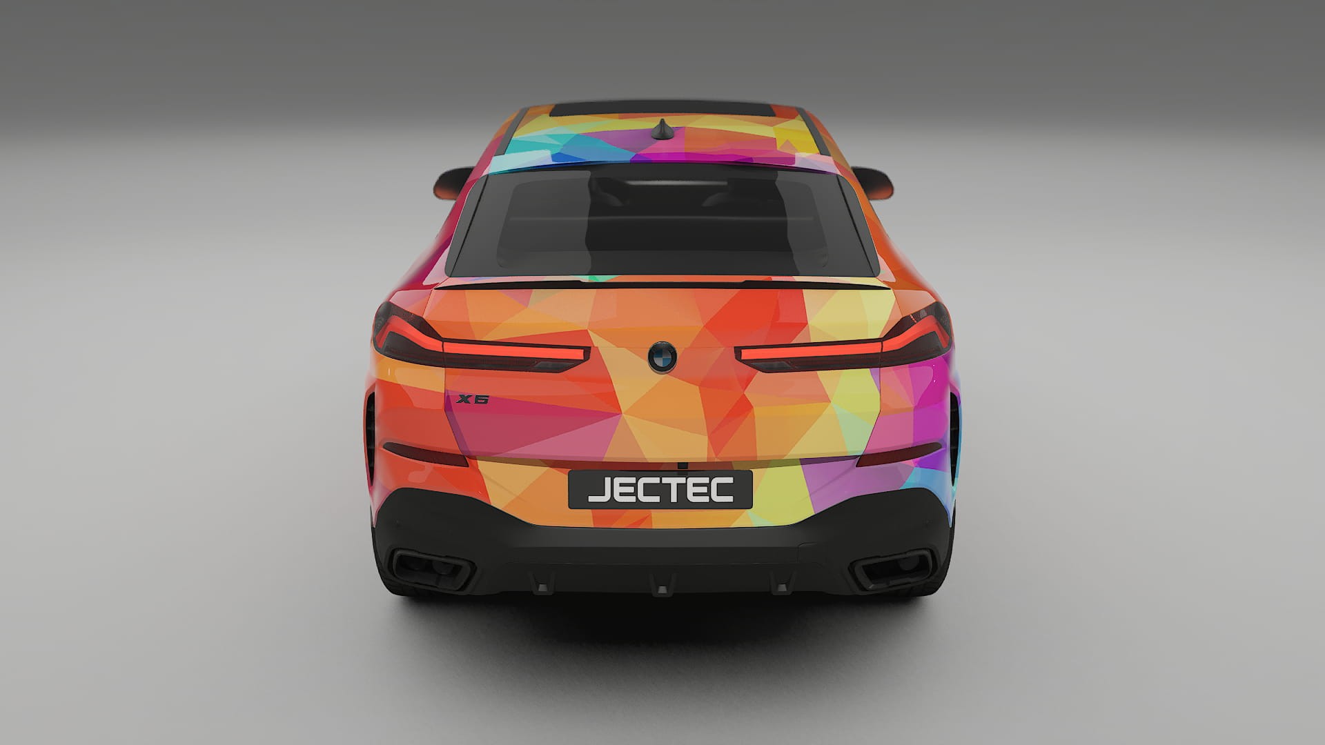 BMW X6 G06 F96 VECTOR VIBE – Design-Wrap PPF-Kit aus bedruckbarer Polyurethanfolie