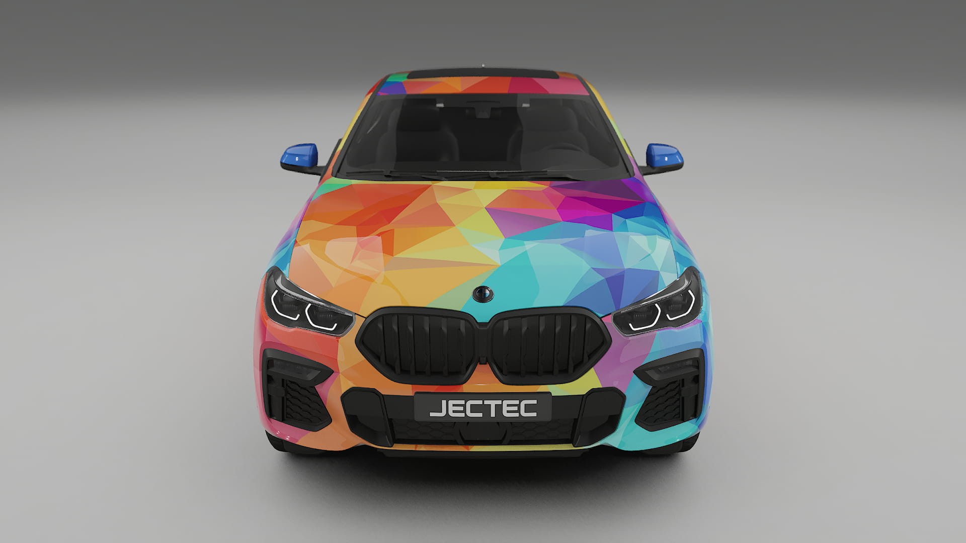 BMW X6 G06 F96 VECTOR VIBE – Design-Wrap PPF-Kit aus bedruckbarer Polyurethanfolie