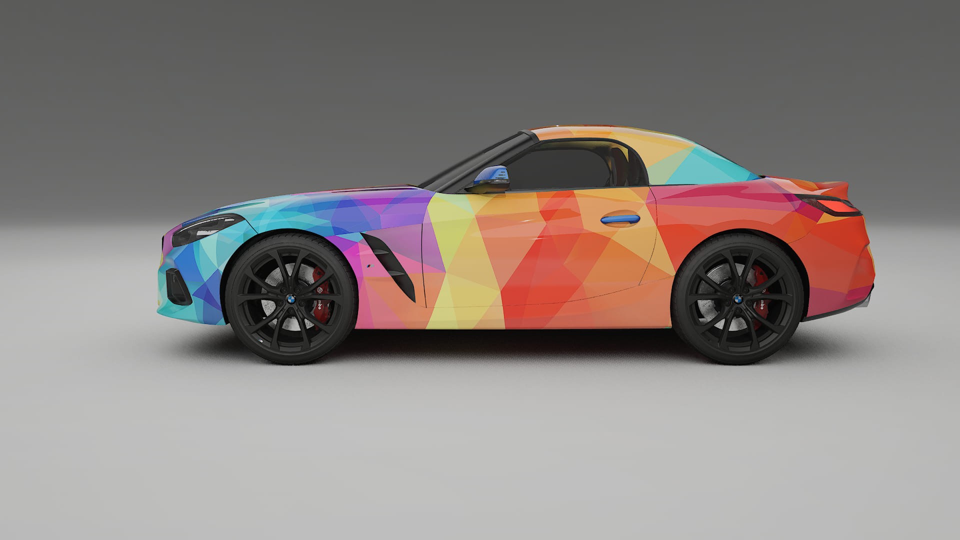 BMW Z4 G29 VECTOR VIBE – Design-Wrap PPF-Kit aus bedruckbarer Polyurethanfolie