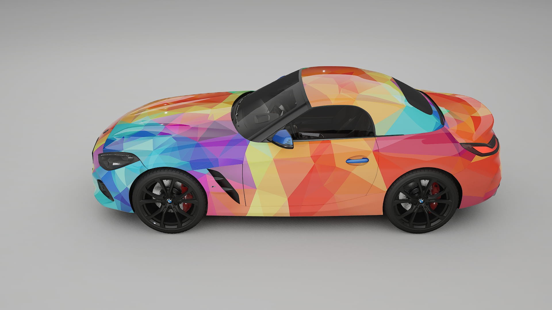 BMW Z4 G29 VECTOR VIBE – Design-Wrap PPF-Kit aus bedruckbarer Polyurethanfolie