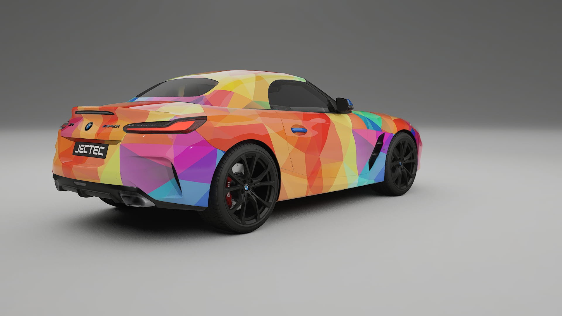BMW Z4 G29 VECTOR VIBE – Design-Wrap PPF-Kit aus bedruckbarer Polyurethanfolie