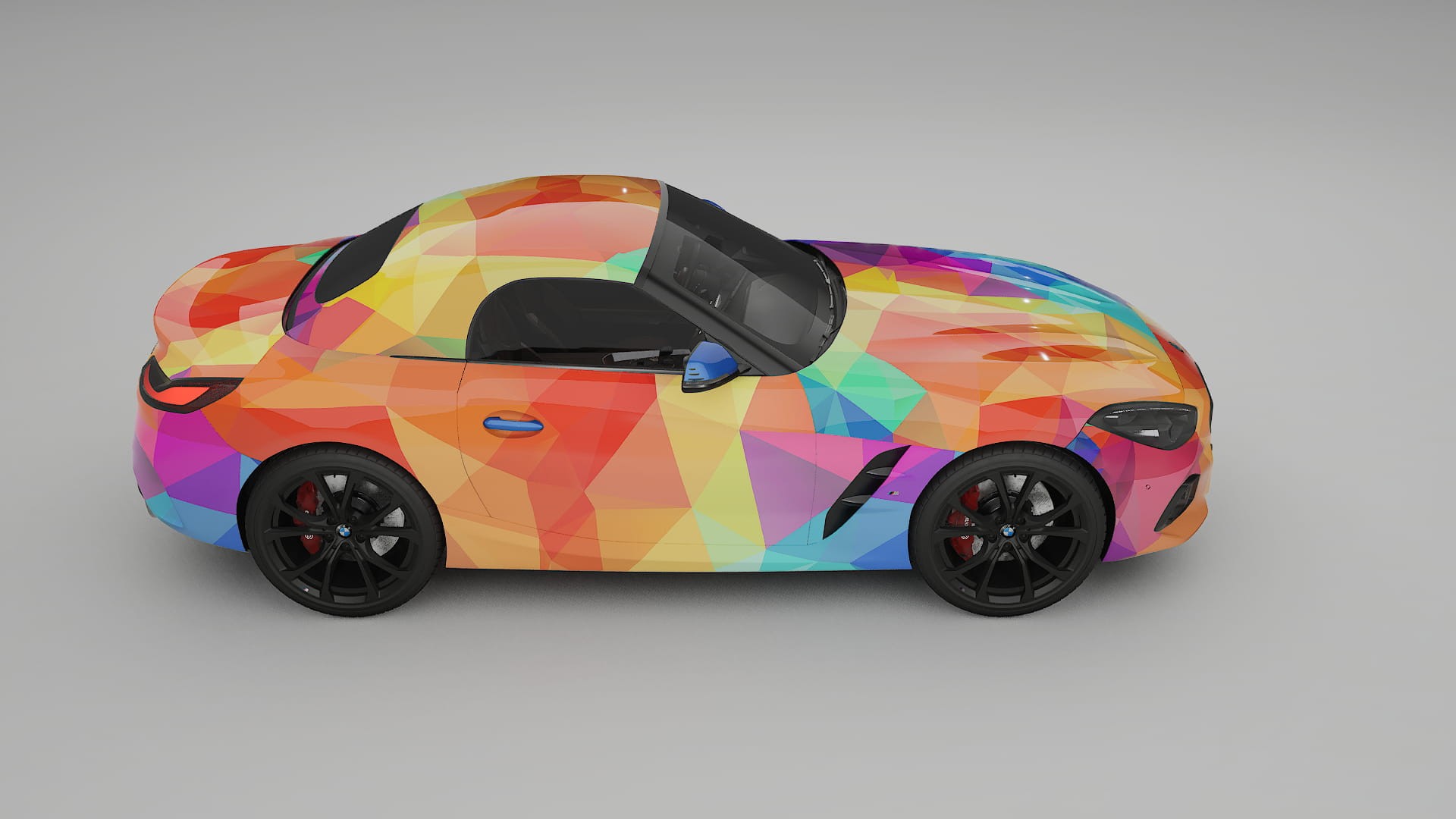 BMW Z4 G29 VECTOR VIBE – Design-Wrap PPF-Kit aus bedruckbarer Polyurethanfolie
