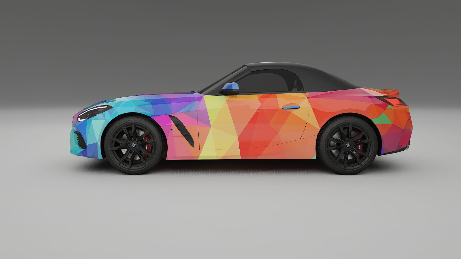 BMW Z4 G29 M40i First edition roadster VECTOR VIBE – Design-Wrap PPF-Kit aus bedruckbarer Polyurethanfolie