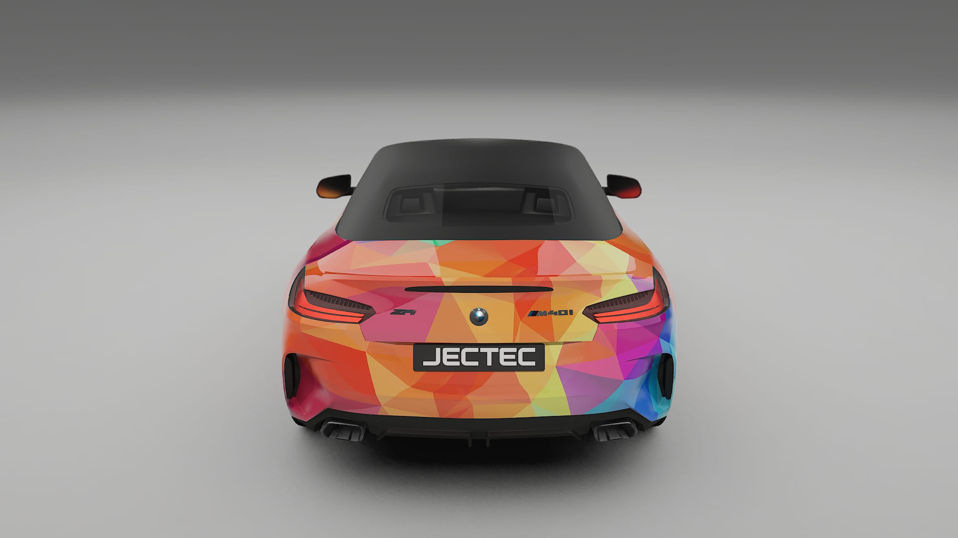 BMW Z4 G29 M40i First edition roadster VECTOR VIBE – Design-Wrap PPF-Kit aus bedruckbarer Polyurethanfolie