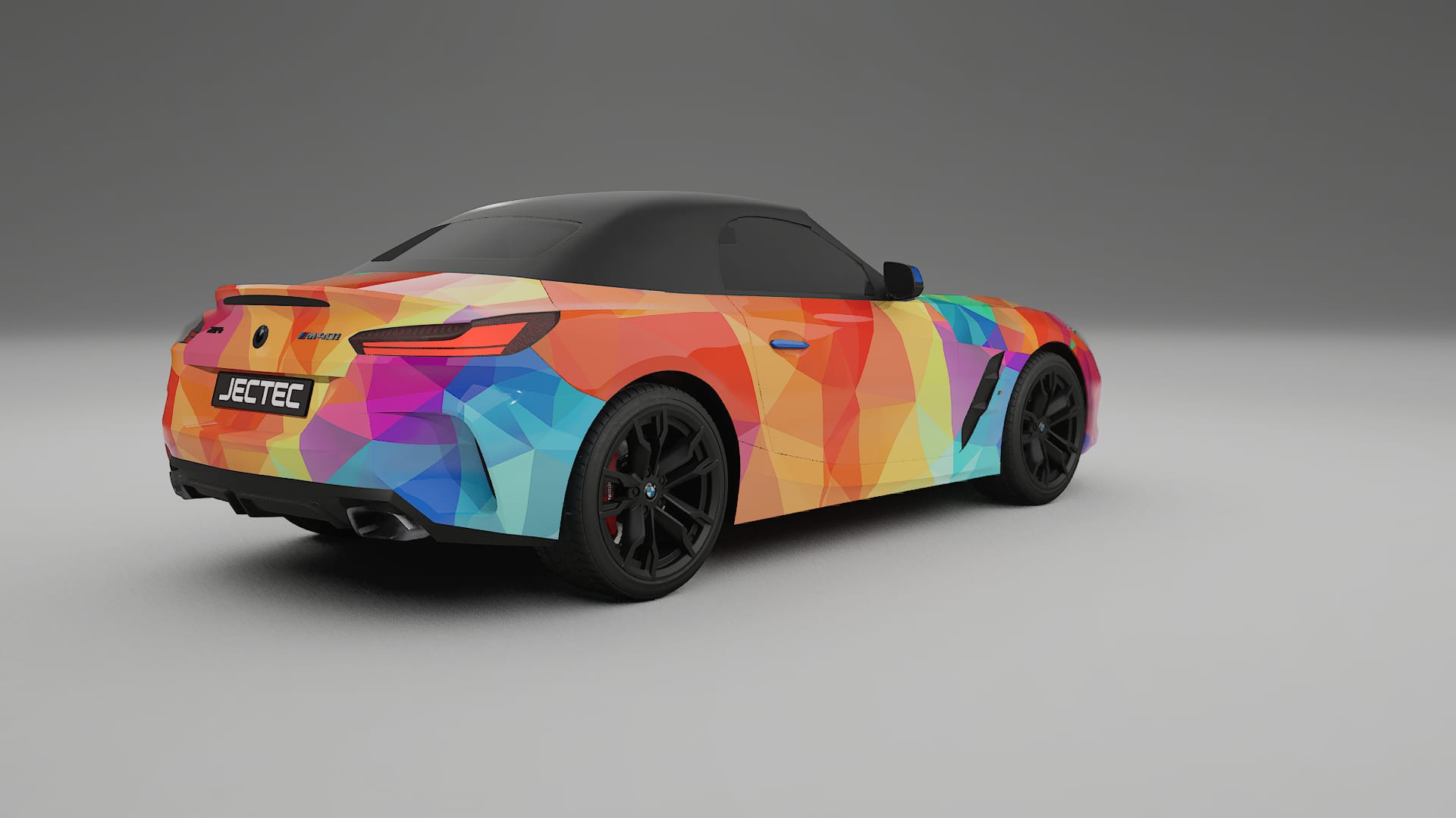 BMW Z4 G29 M40i First edition roadster VECTOR VIBE – Design-Wrap PPF-Kit aus bedruckbarer Polyurethanfolie