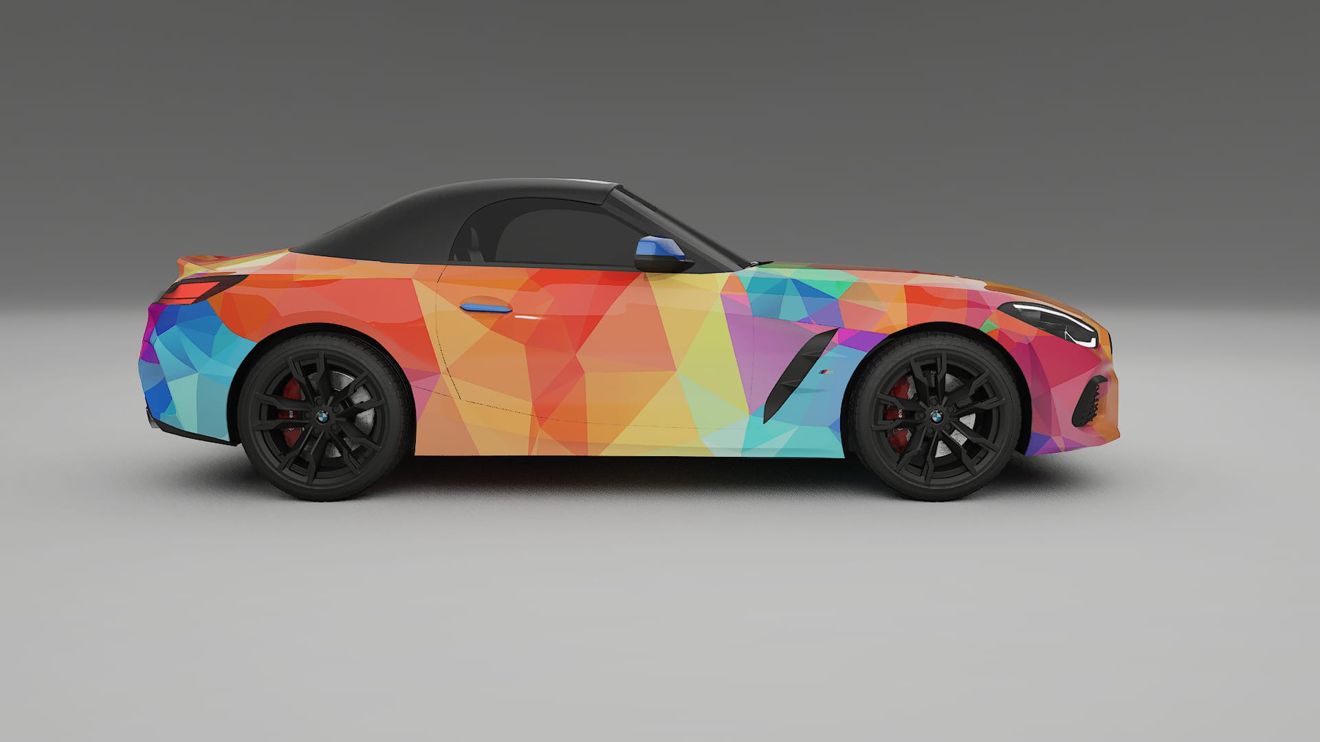 BMW Z4 G29 M40i First edition roadster VECTOR VIBE – Design-Wrap PPF-Kit aus bedruckbarer Polyurethanfolie