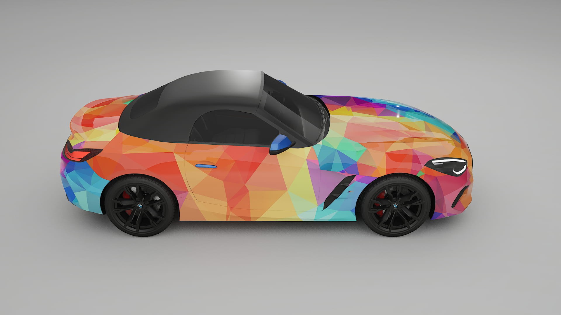 BMW Z4 G29 M40i First edition roadster VECTOR VIBE – Design-Wrap PPF-Kit aus bedruckbarer Polyurethanfolie